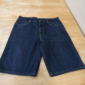 Levi's Loose Fit 541 Athletic Taper Jean Shorts  Size 34" Inseam 12